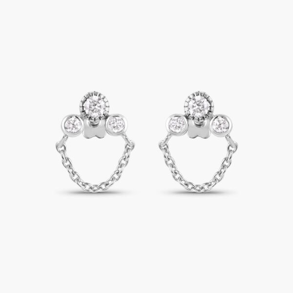 Diamond trio with chain