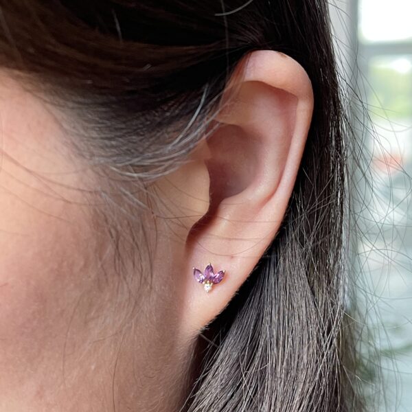 Gemstone lotus