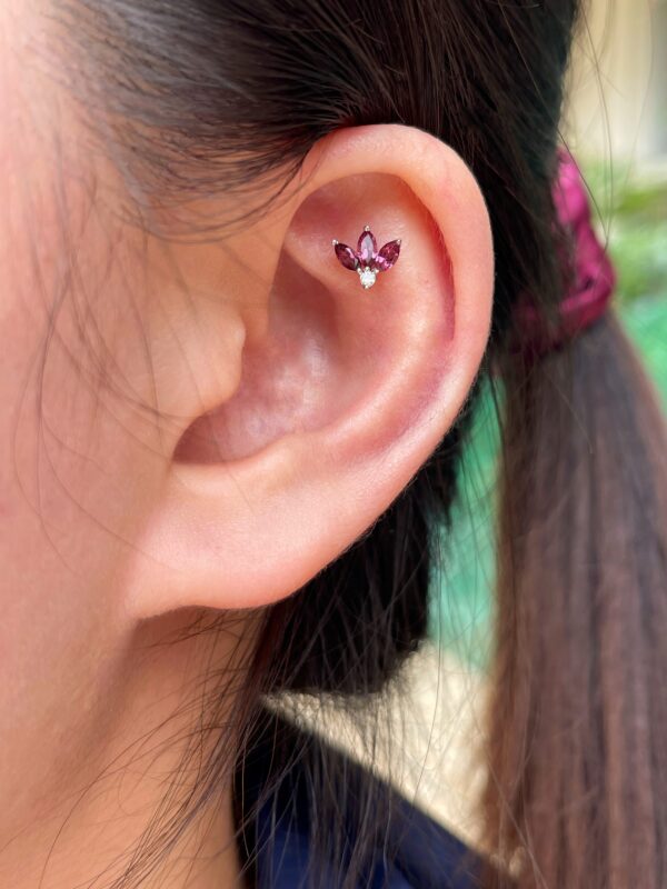 Gemstone lotus