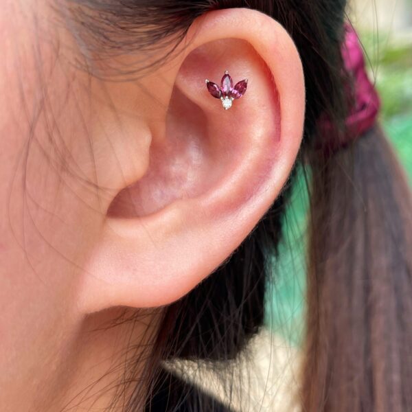 Gemstone lotus
