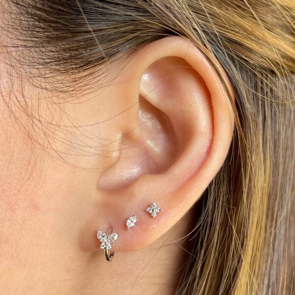 Butterfly diamond clicker