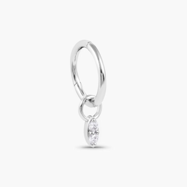 Double Diamond Eye Charm