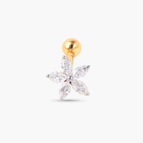 Floral rook barbell