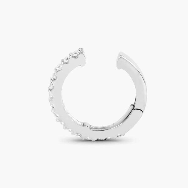 Half eternity ear cuff