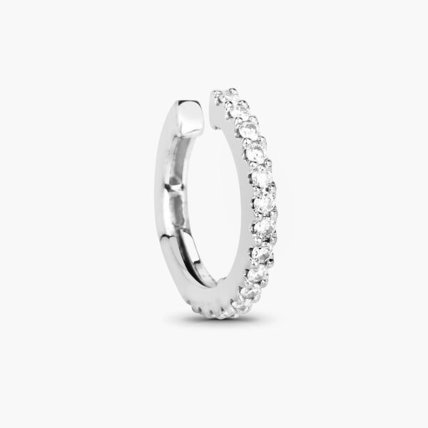 Half eternity ear cuff