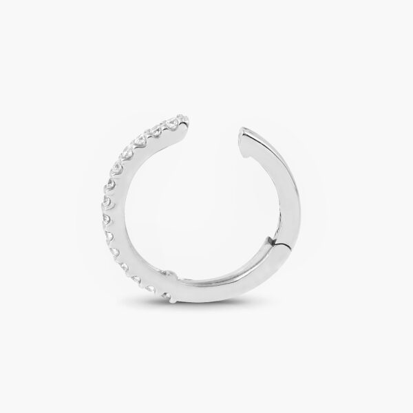 Half eternity ear cuff