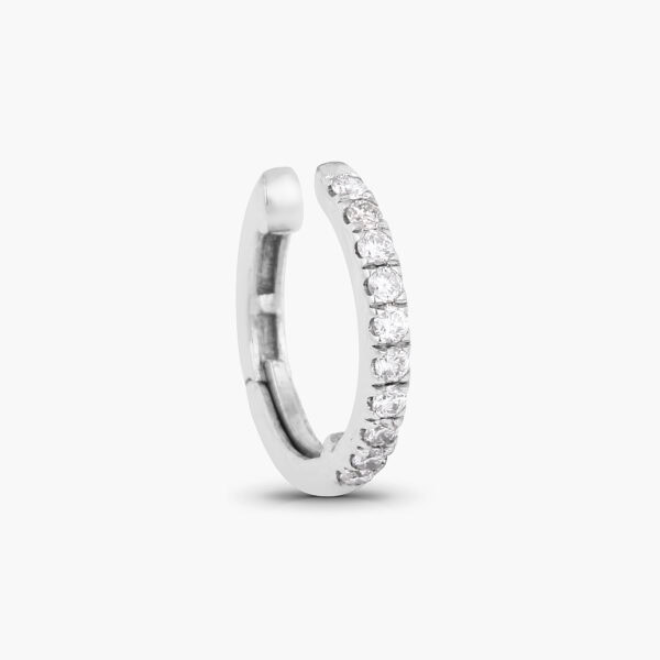 Half eternity ear cuff