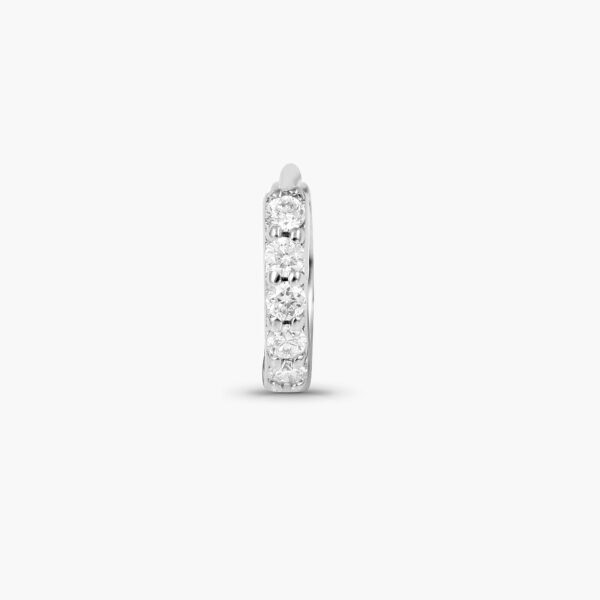 Half eternity hoop