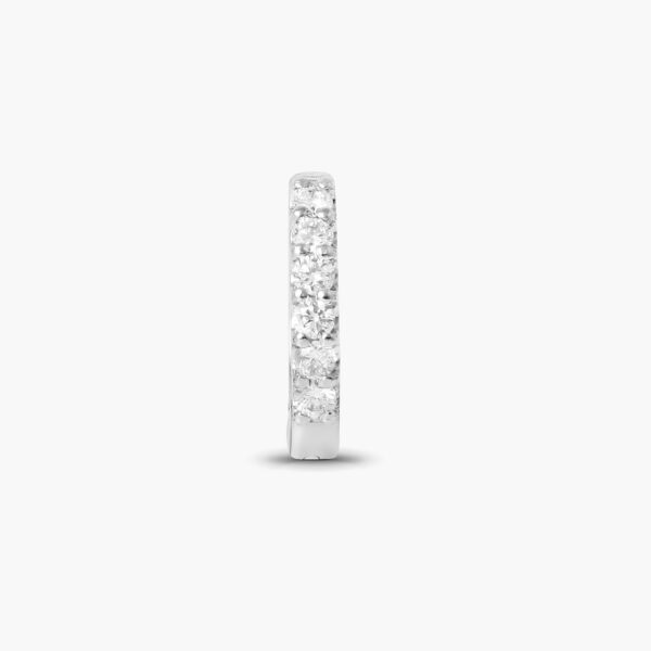 Half eternity hoop