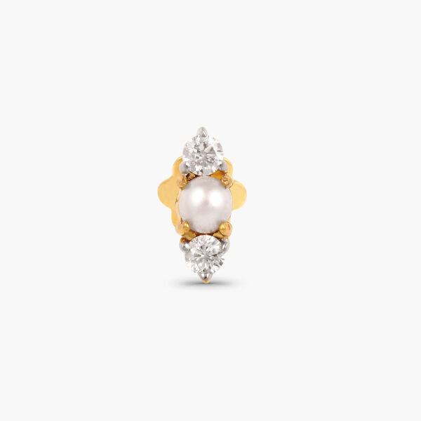 Pearl diamond eye