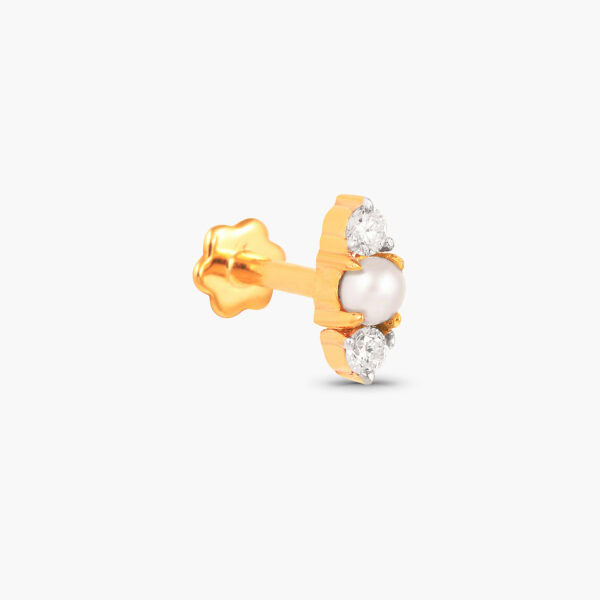 Pearl diamond eye