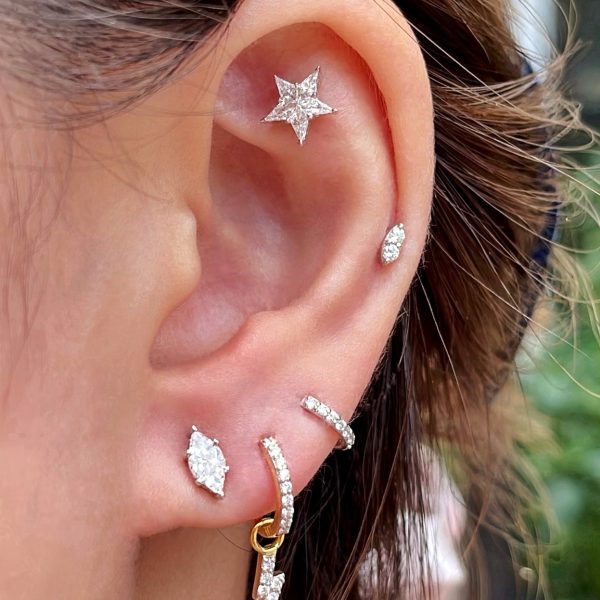 Pie cut star