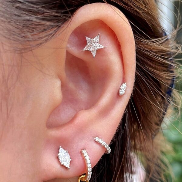 Pie cut star
