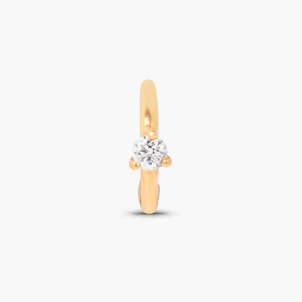 Single diamond seamless clicker