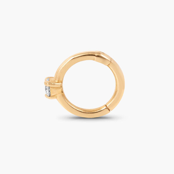 Single diamond seamless clicker