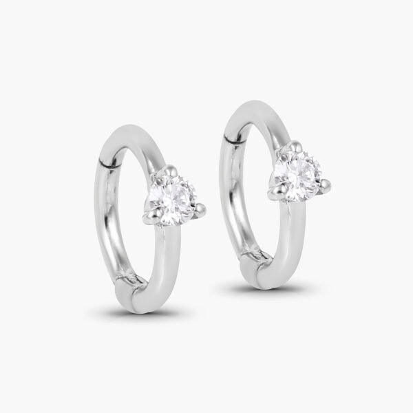 Single diamond seamless clicker