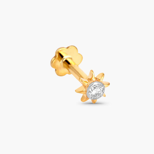 Sun with diamond