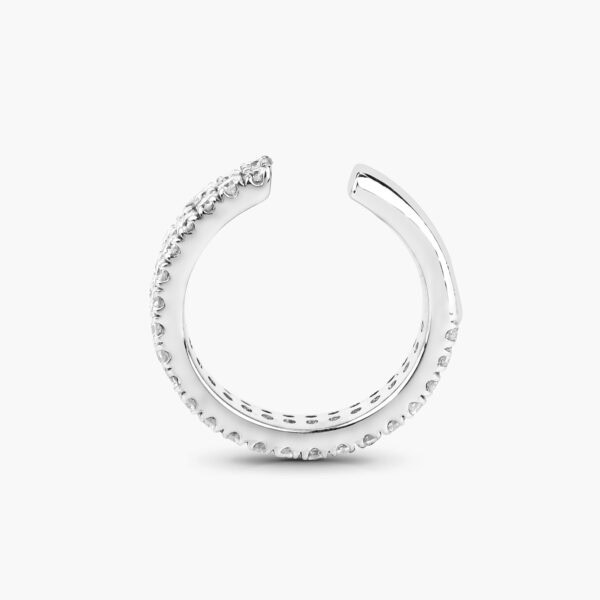 Double layer pave cuff